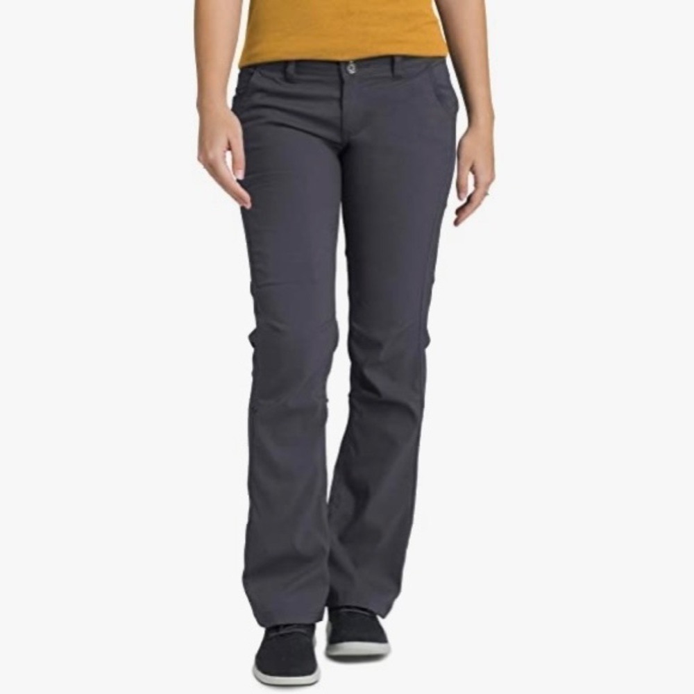 Prana Halle Pant Short Inseam Coal NWT
